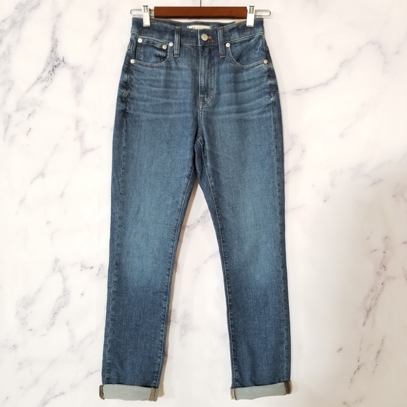 Madewell Denim - New MADEWELL The High Rise Slim Boyjean Jeans